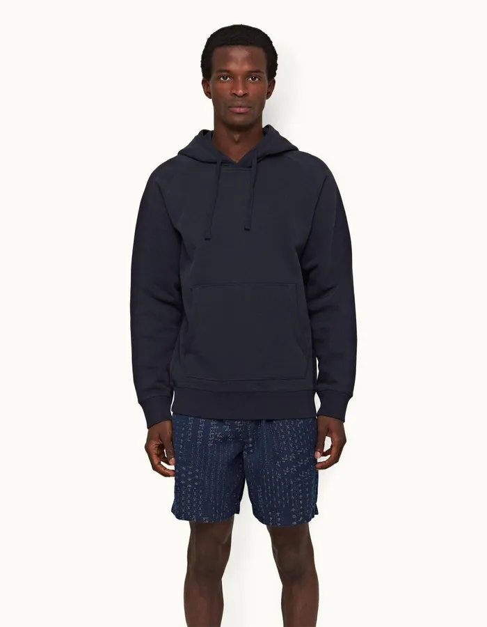 Men Orlebar Brown Sweats Francis Night Iris