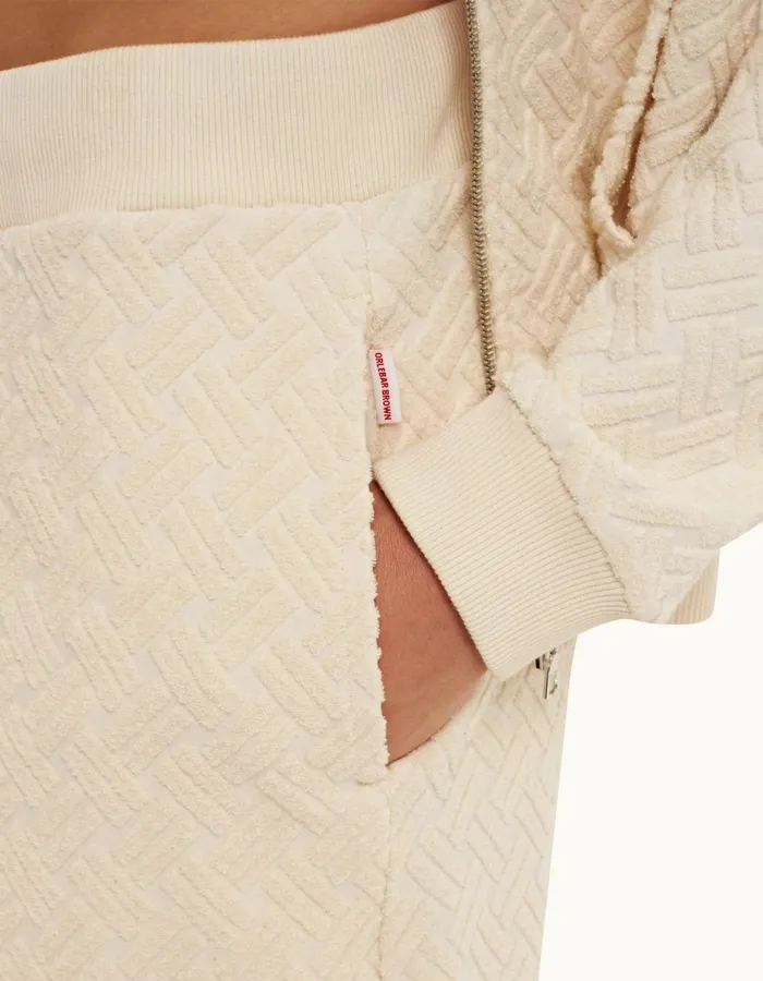 Men Orlebar Brown Sweats Frederick Towelling Matchstick