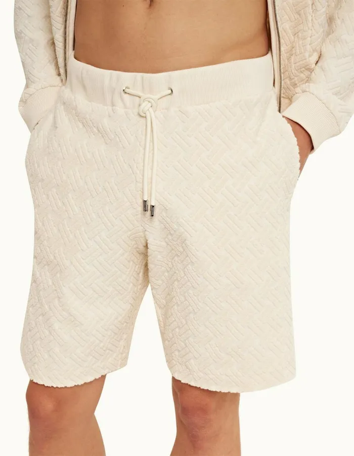 Men Orlebar Brown Sweats Frederick Towelling Matchstick