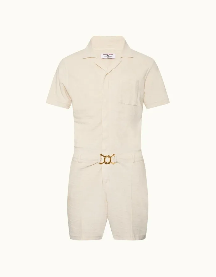 Men Orlebar Brown Sweats Goldfinger Onesie Shell