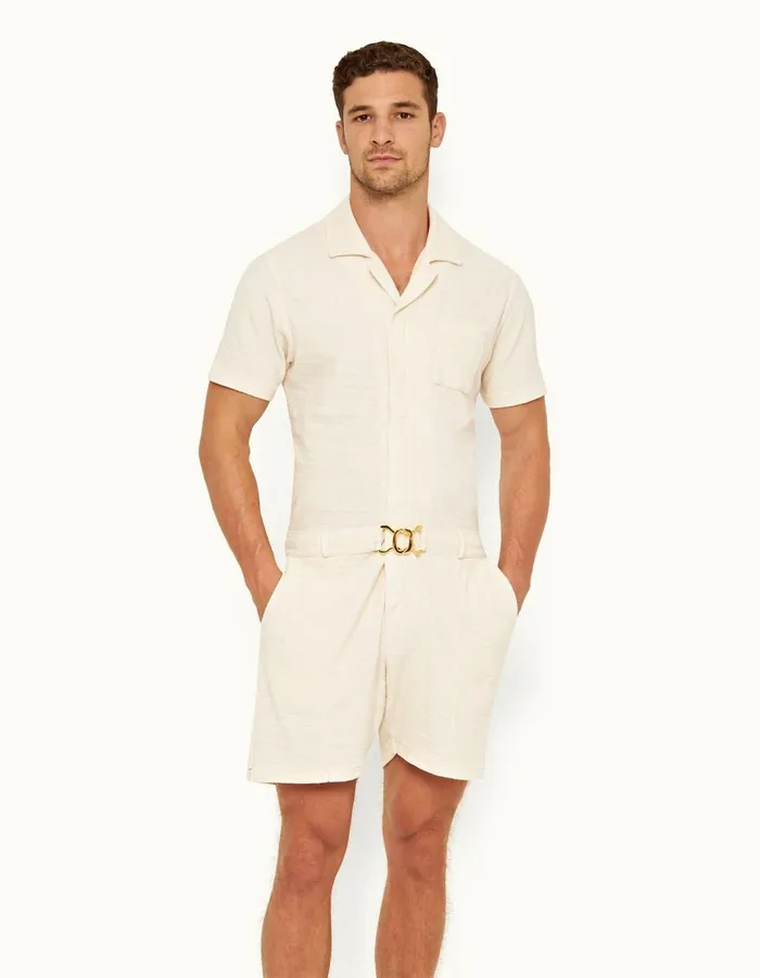 Men Orlebar Brown Sweats Goldfinger Onesie Shell