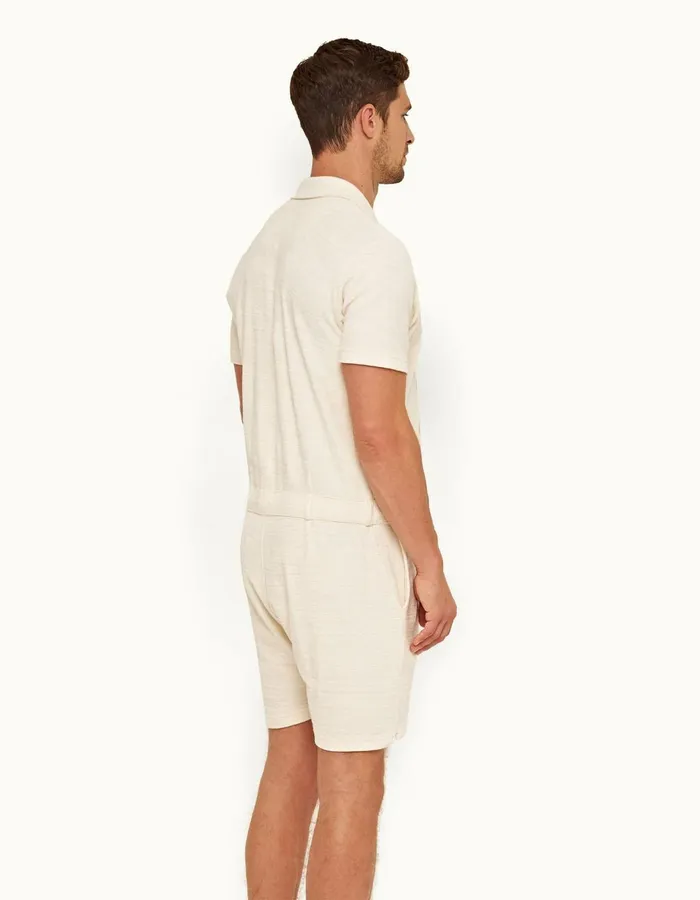 Men Orlebar Brown Sweats Goldfinger Onesie Shell