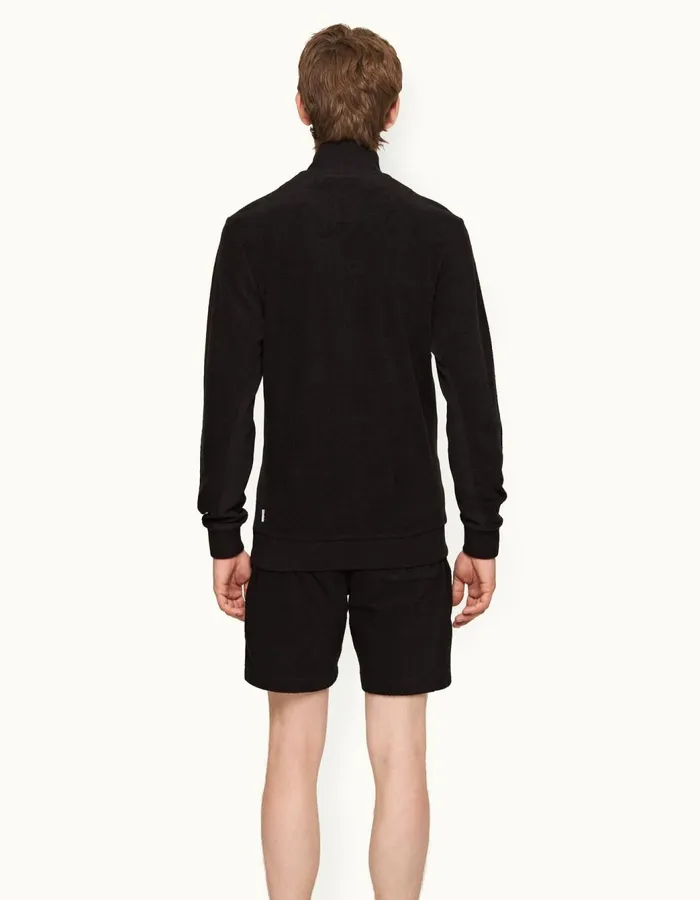 Men Orlebar Brown Sweats Isar Black