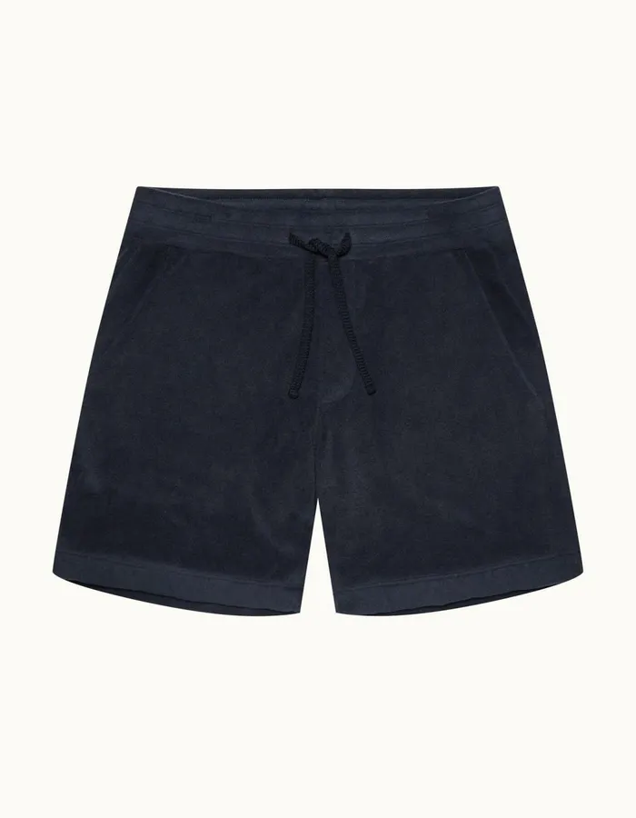 Men Orlebar Brown Sweats Lyman Cashmere Night Iris