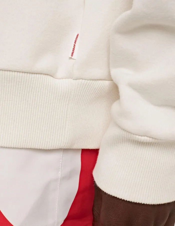 Men Orlebar Brown Sweats Stevenson White Sand