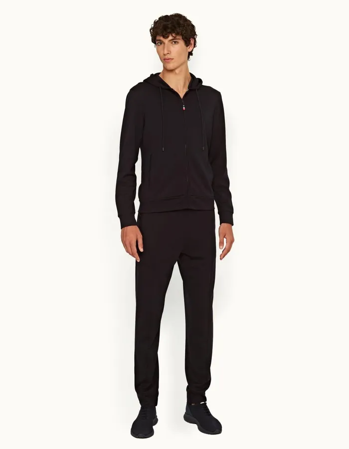 Men Orlebar Brown Sweats Struma Merino Night Iris