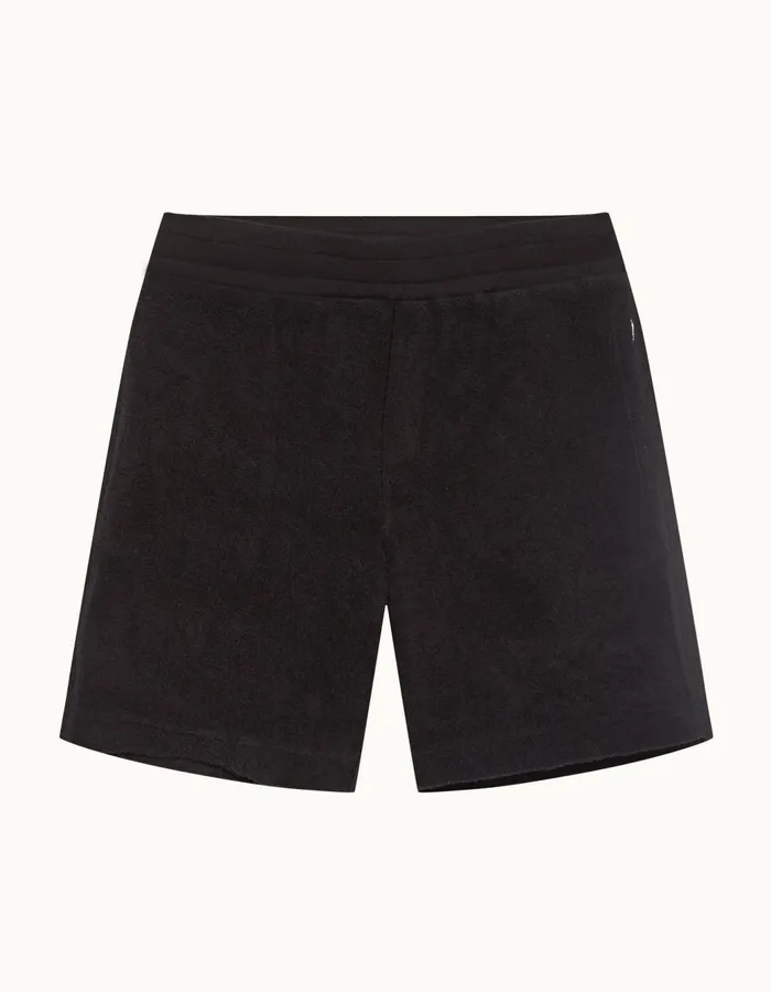 Men Orlebar Brown Sweats Trevone Black