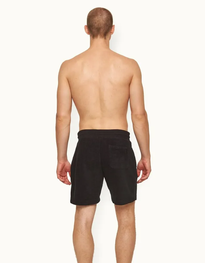 Men Orlebar Brown Sweats Trevone Black