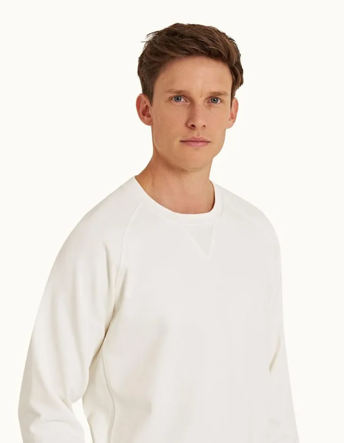 Men Orlebar Brown Sweats Watkins Cloud