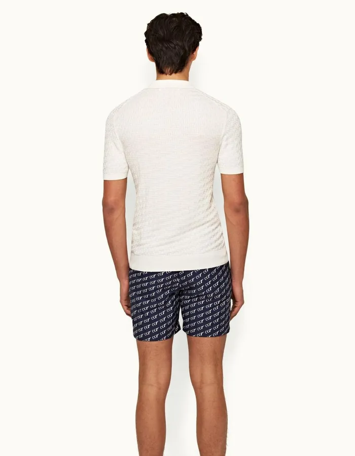 Men Orlebar Brown Swim Shorts Bulldog 007midnight Navy