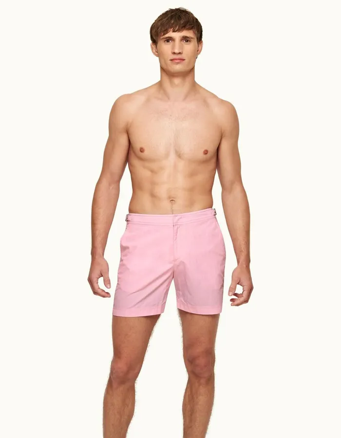 Men Orlebar Brown Swim Shorts Bulldog Camellia Ii