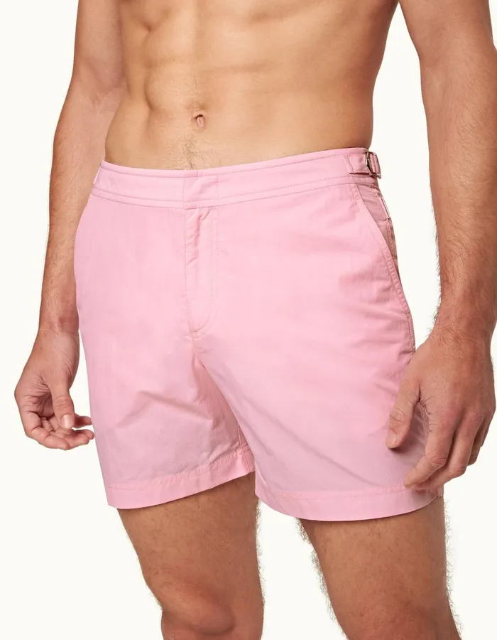 Men Orlebar Brown Swim Shorts Bulldog Camellia Ii