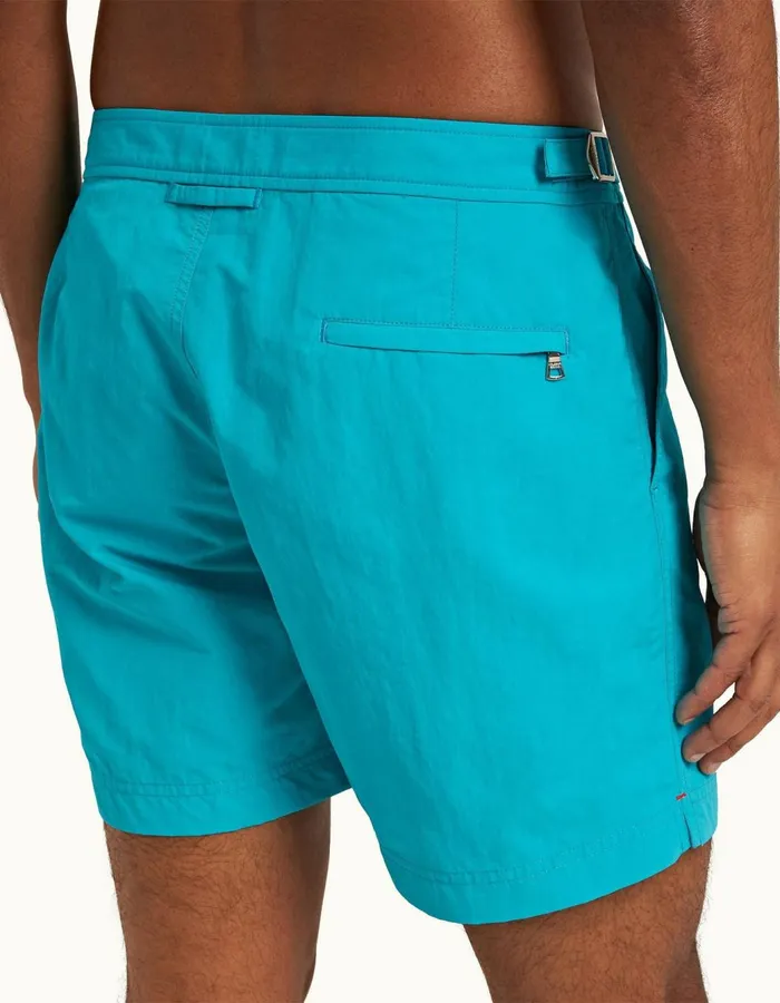 Men Orlebar Brown Swim Shorts Bulldog Crystal Sea