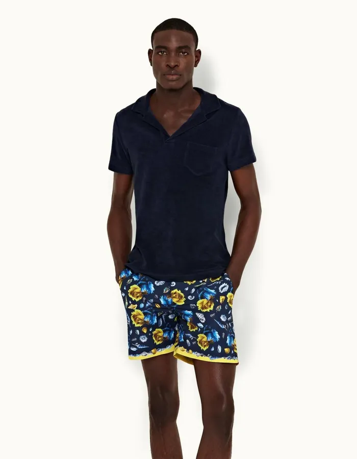 Men Orlebar Brown Swim Shorts Bulldog Day In The Ocean