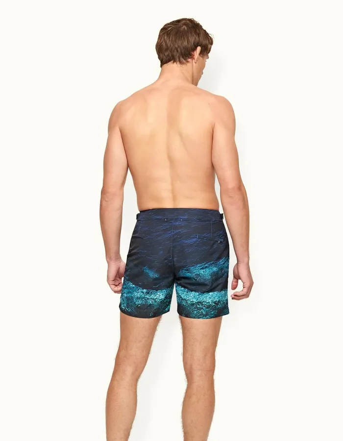Men Orlebar Brown Swim Shorts Bulldog Deep Sea