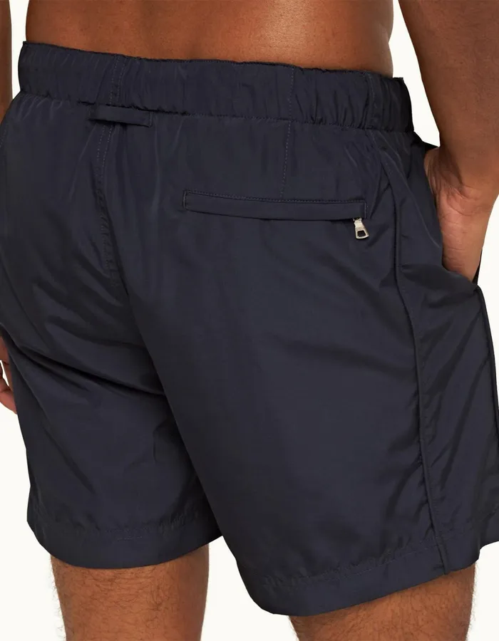 Men Orlebar Brown Swim Shorts Bulldog Drawcord Night Iris