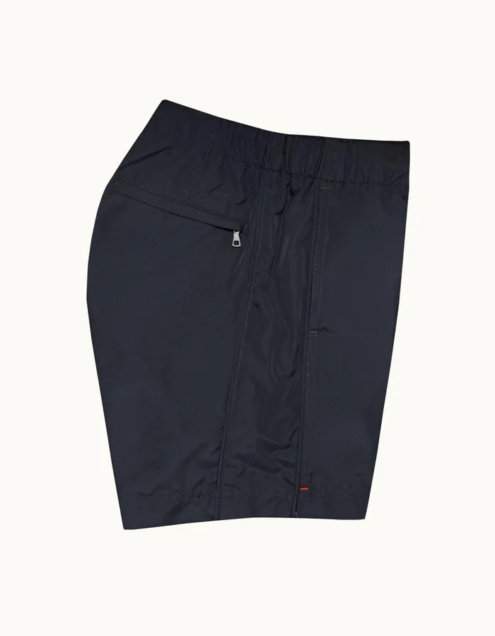 Men Orlebar Brown Swim Shorts Bulldog Drawcord Night Iris