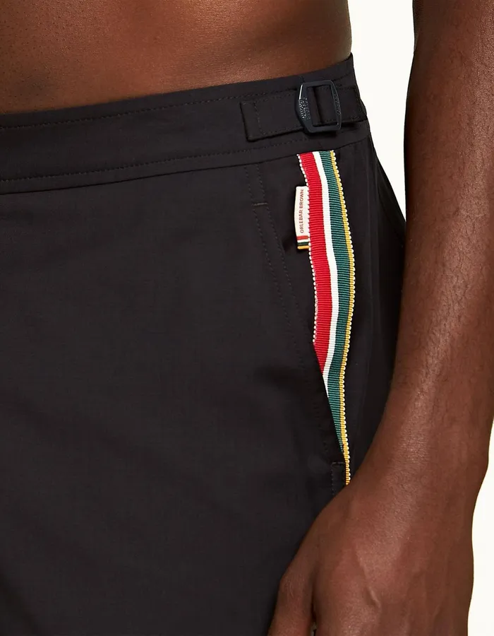 Men Orlebar Brown Swim Shorts Bulldog Merino Night Iris