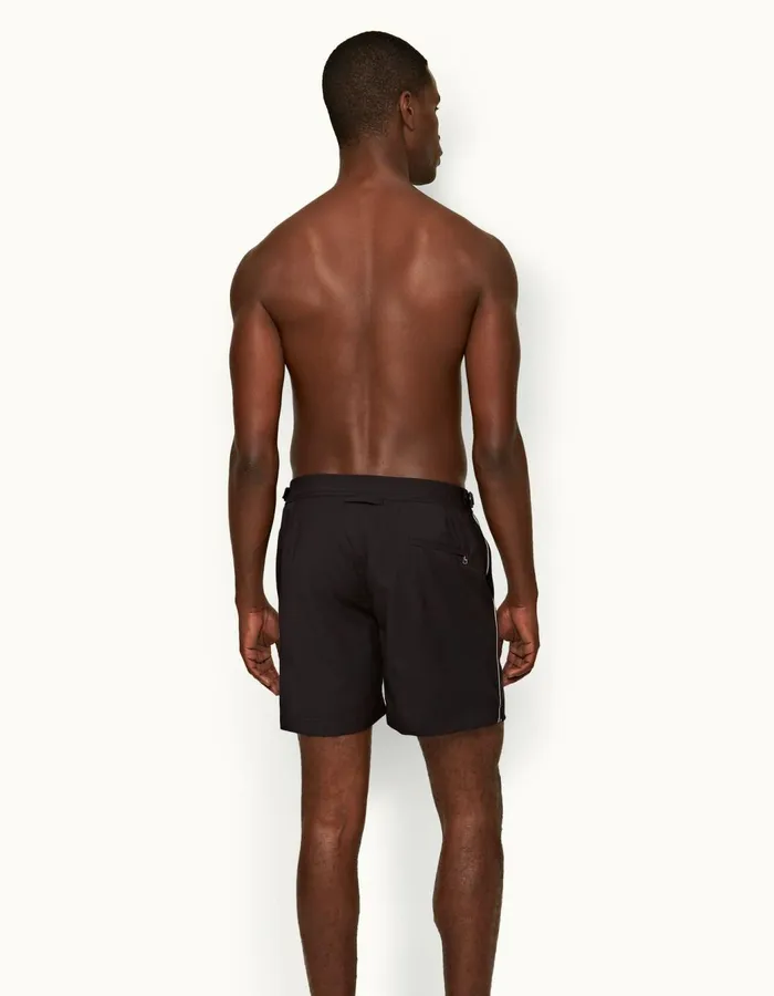 Men Orlebar Brown Swim Shorts Bulldog Merino Night Iris
