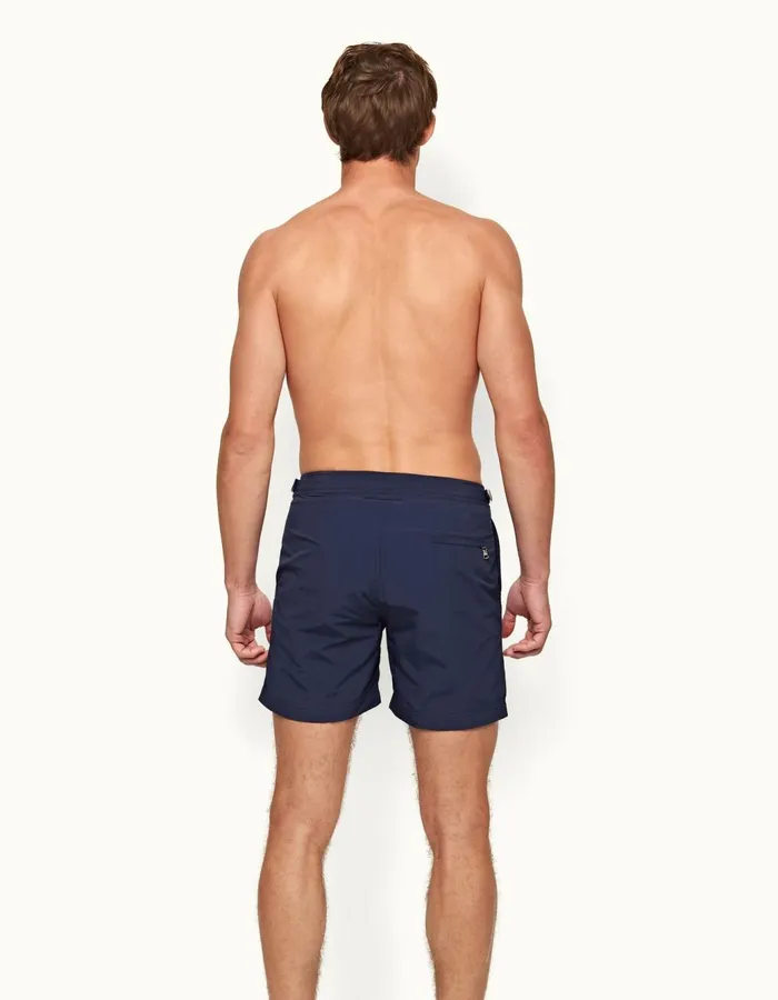 Men Orlebar Brown Swim Shorts Bulldog Navy