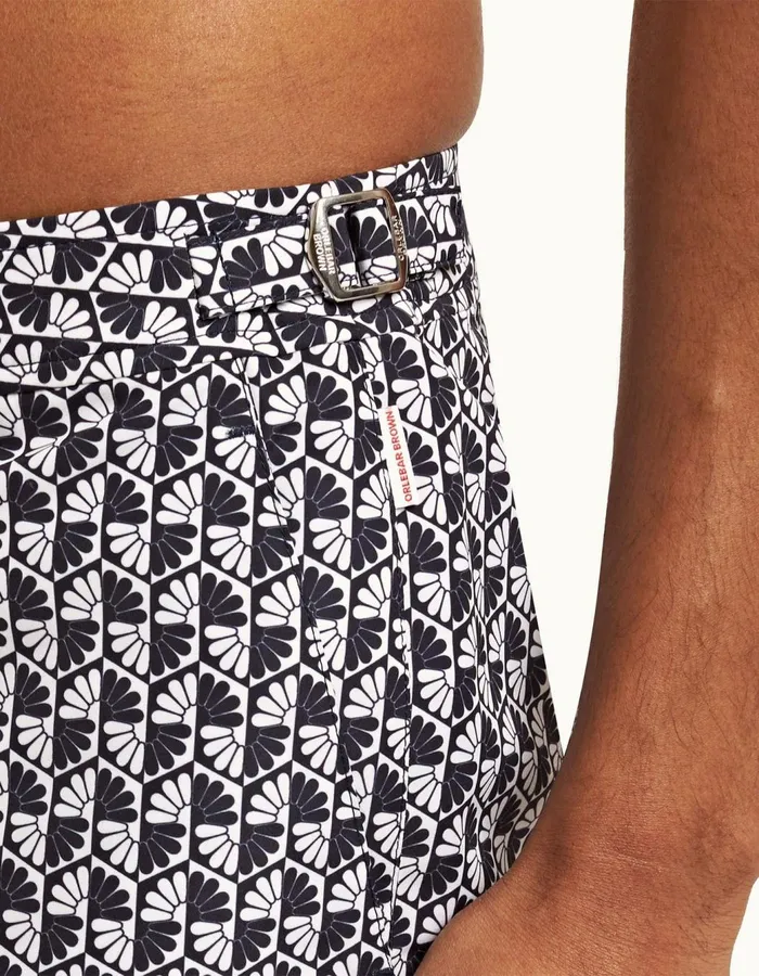 Men Orlebar Brown Swim Shorts Bulldog Navywhite