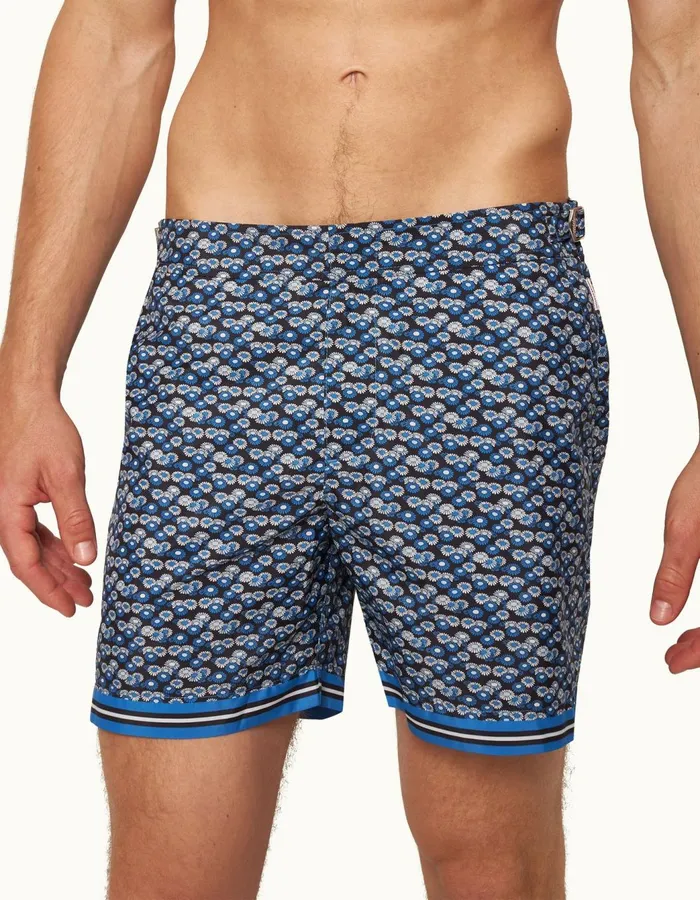 Men Orlebar Brown Swim Shorts Bulldog Night Irispowdered Sky