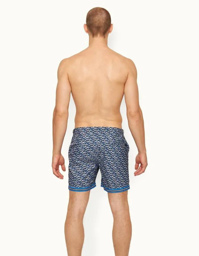 Men Orlebar Brown Swim Shorts Bulldog Night Irispowdered Sky