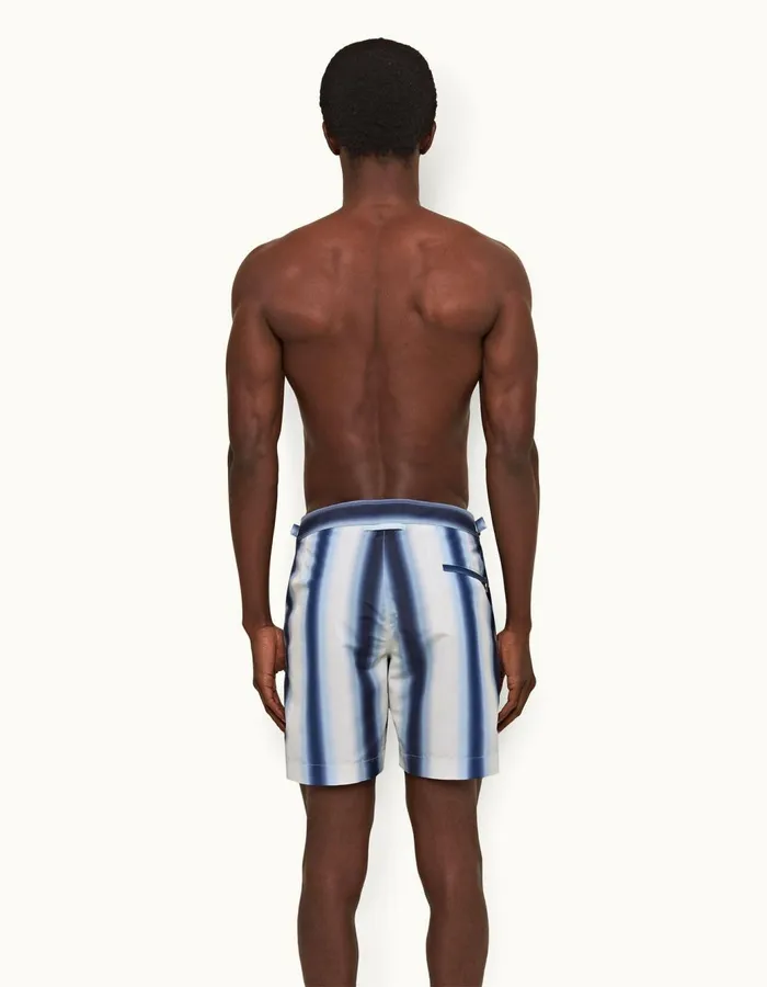 Men Orlebar Brown Swim Shorts Bulldog Sea Mist
