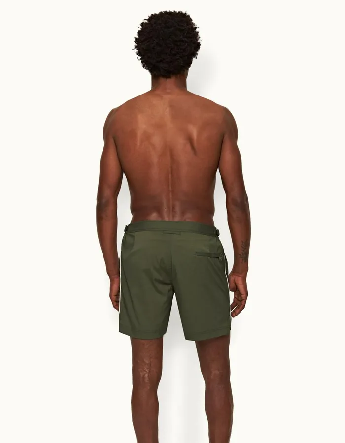 Men Orlebar Brown Swim Shorts Bulldog Stretch Palm