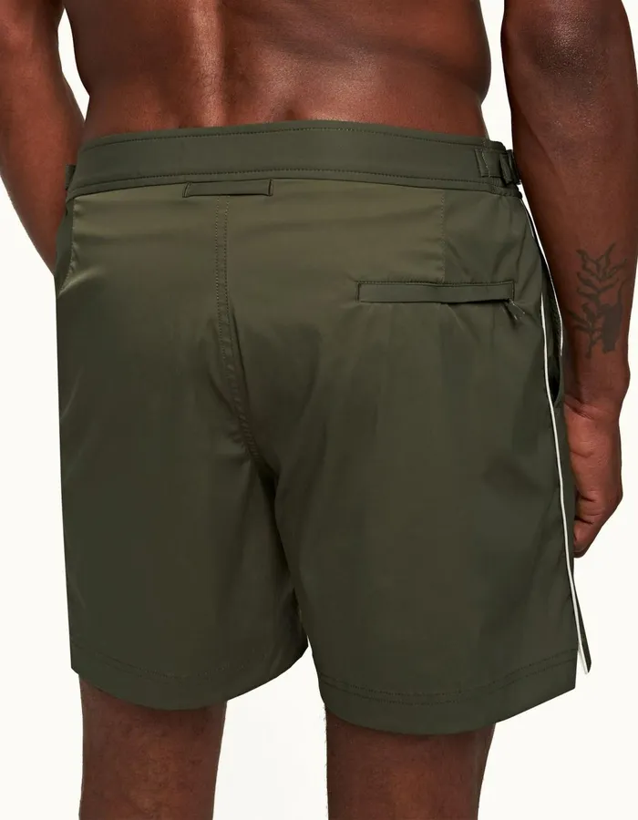 Men Orlebar Brown Swim Shorts Bulldog Stretch Palm