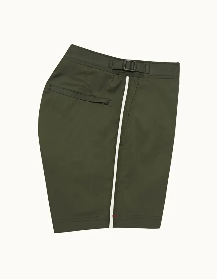 Men Orlebar Brown Swim Shorts Bulldog Stretch Palm