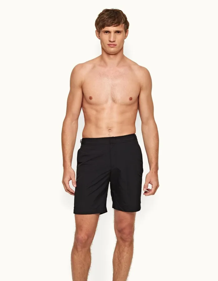 Men Orlebar Brown Swim Shorts Dane Black