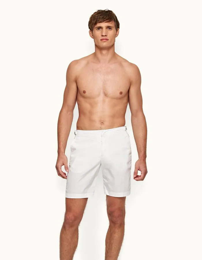 Men Orlebar Brown Swim Shorts Dane White