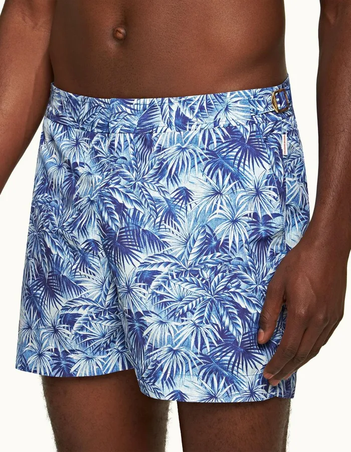 Men Orlebar Brown Swim Shorts Setter Lagoon Blue