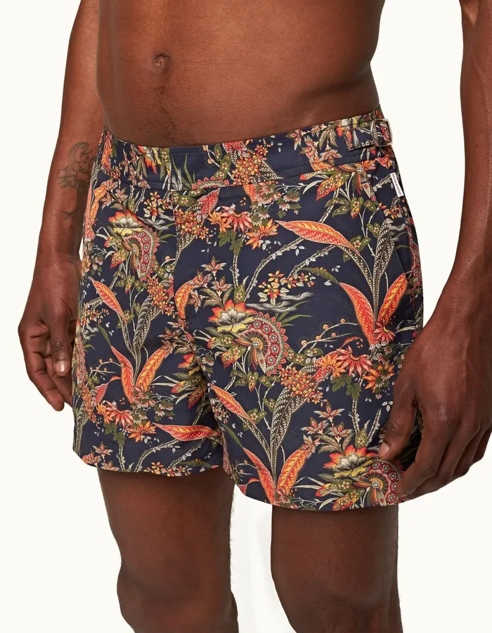Men Orlebar Brown Swim Shorts Setter Midnight Navy