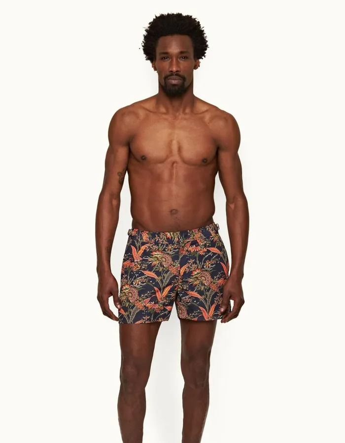 Men Orlebar Brown Swim Shorts Setter Midnight Navy
