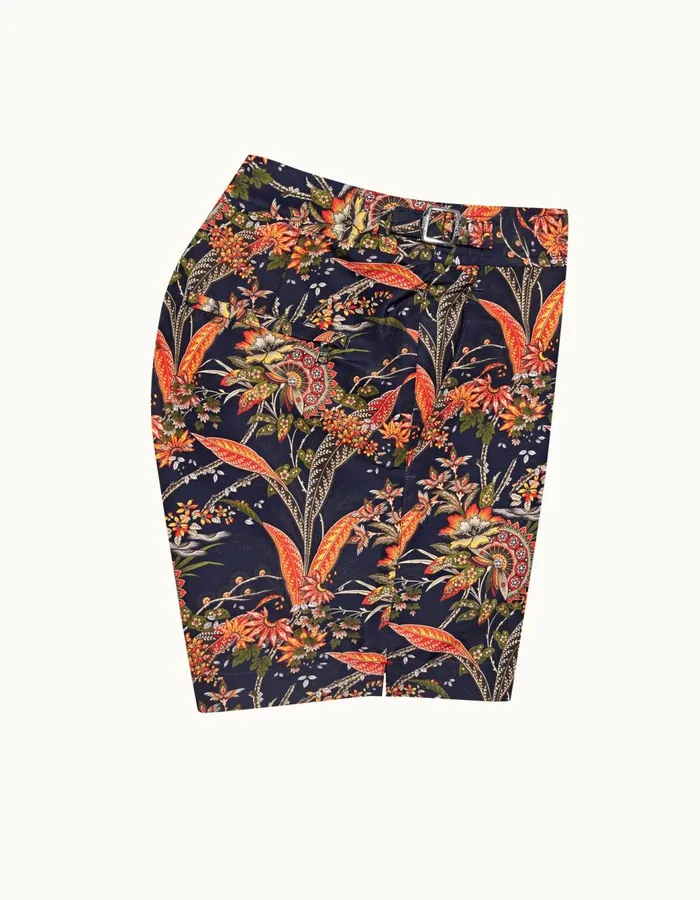 Men Orlebar Brown Swim Shorts Setter Midnight Navy