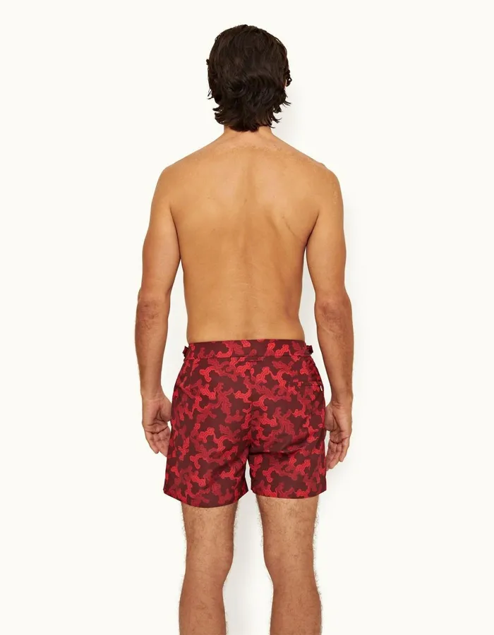 Men Orlebar Brown Swim Shorts Setter Vermillion