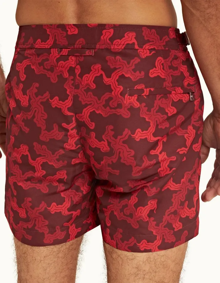 Men Orlebar Brown Swim Shorts Setter Vermillion
