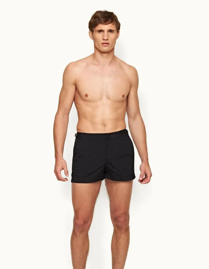 Men Orlebar Brown Swim Shorts Springer Black