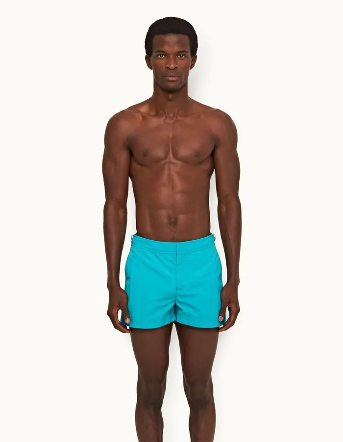 Men Orlebar Brown Swim Shorts Springer Crystal Sea