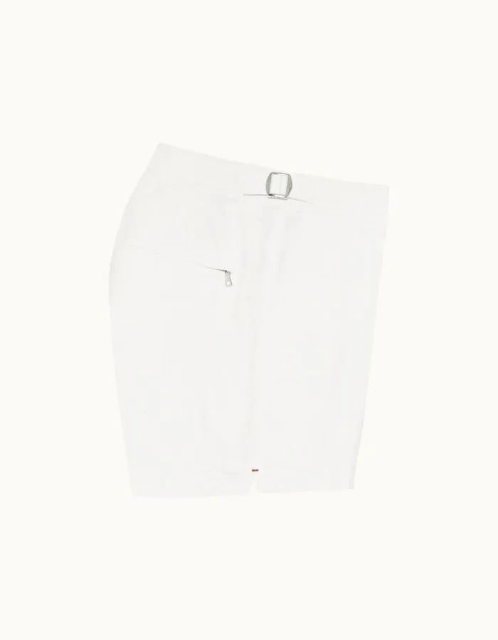 Men Orlebar Brown Swim Shorts Springer White