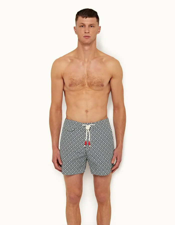 Men Orlebar Brown Swim Shorts Standard Navycloud