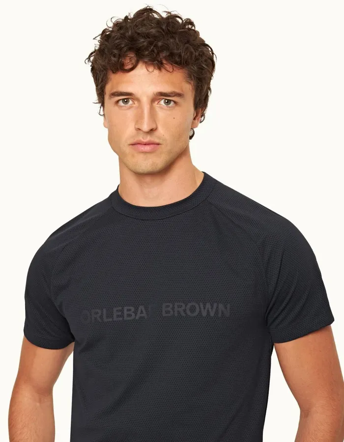 Men Orlebar Brown TShirts Lothian Night Iris