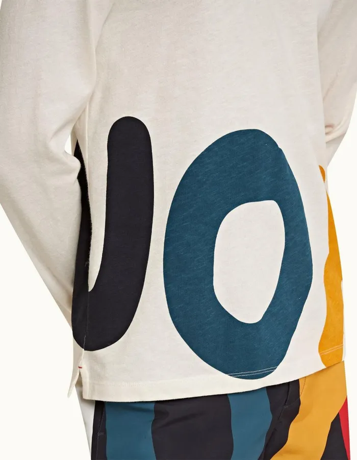 Men Orlebar Brown TShirts Ob Classic White Sand