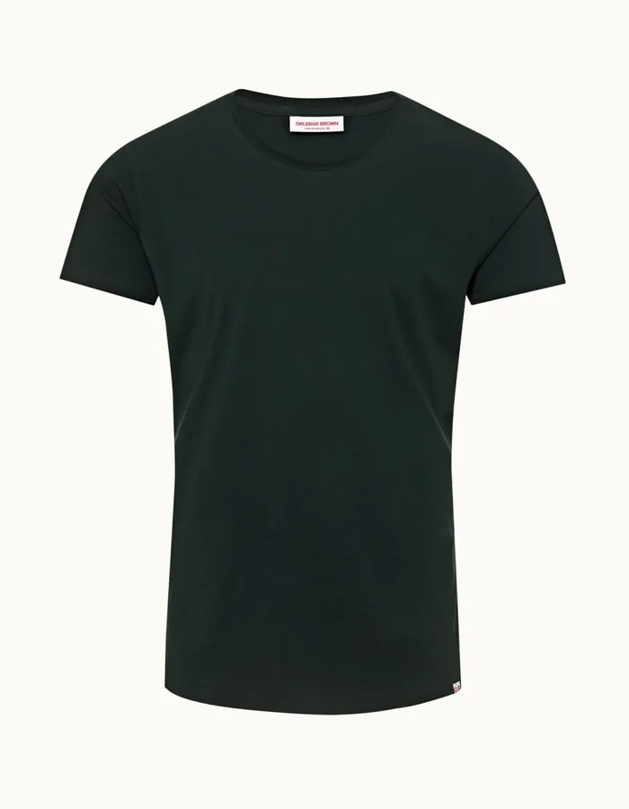 Men Orlebar Brown TShirts ObT Dark Sherwood