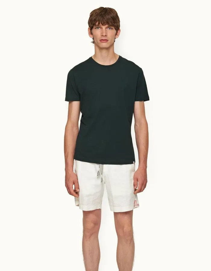 Men Orlebar Brown TShirts ObT Dark Sherwood