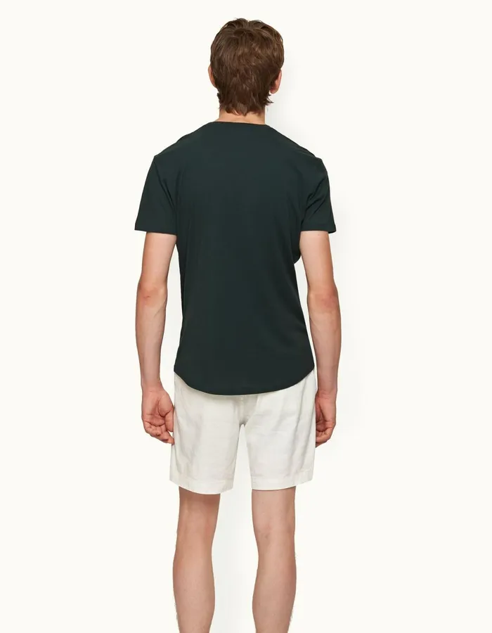 Men Orlebar Brown TShirts ObT Dark Sherwood
