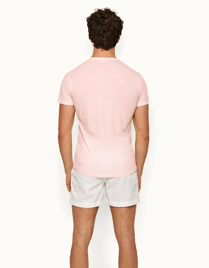 Men Orlebar Brown TShirts ObT Rose
