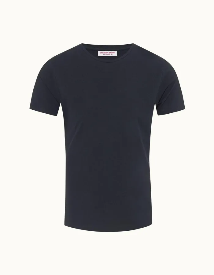 Men Orlebar Brown TShirts ObT Silk Night Iris